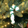 Candy Cane Bob Holiday Ornament - Green - Limited Edition