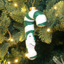 Candy Cane Bob Holiday Ornament - Green - Limited Edition