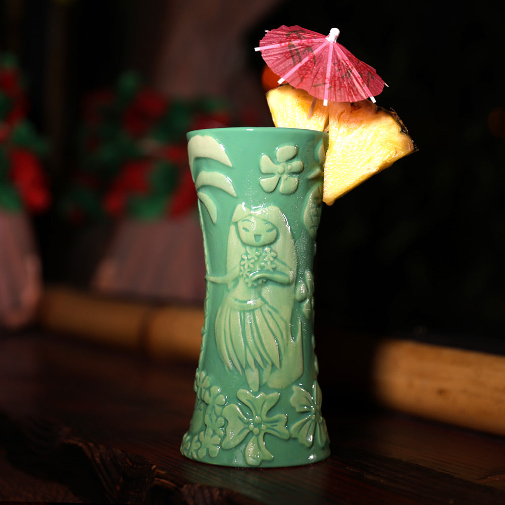Kaimana Beach Tiki Mug by Mookie Sato – Tiki Farm