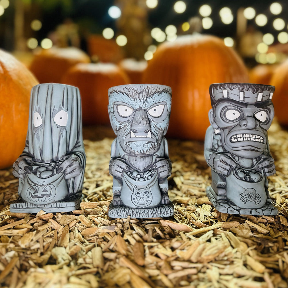 Tiki FARM マグ　セット The Trick or Treater Terrifying Trio Tiki Mug Set – Tiki Farm