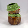 Coconut Snowman Holiday Tiki Mug