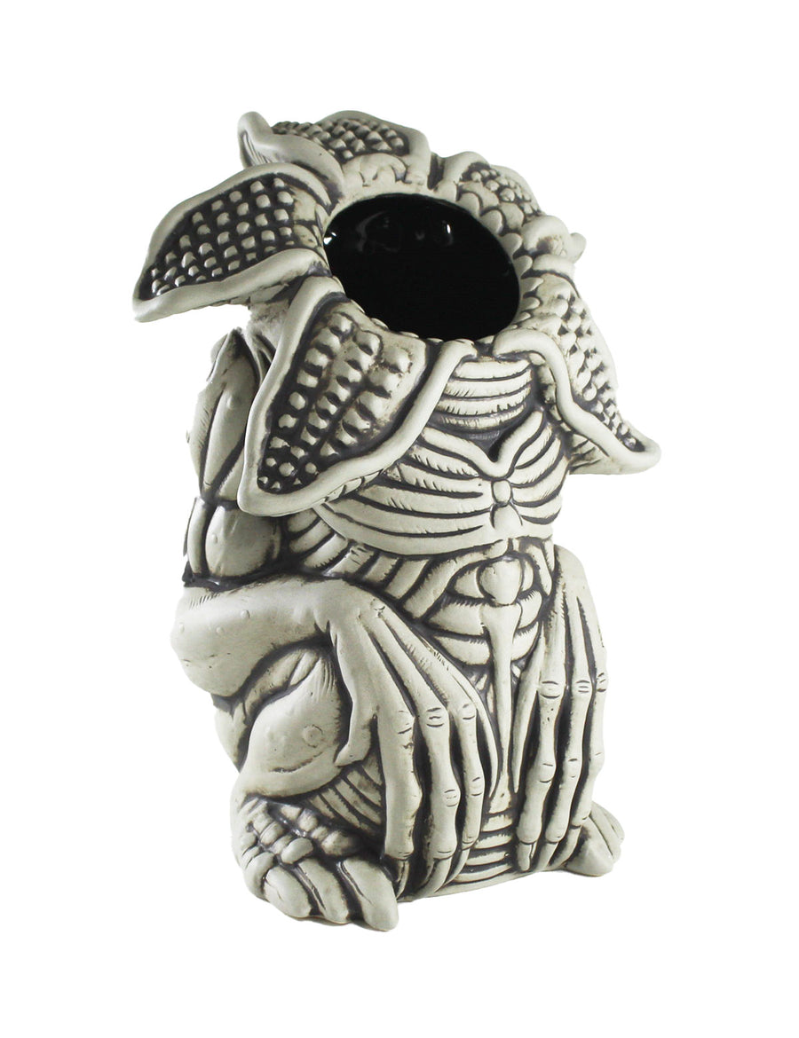 Stranger Things Demogorgon Tiki Mug in Boneyard Gray