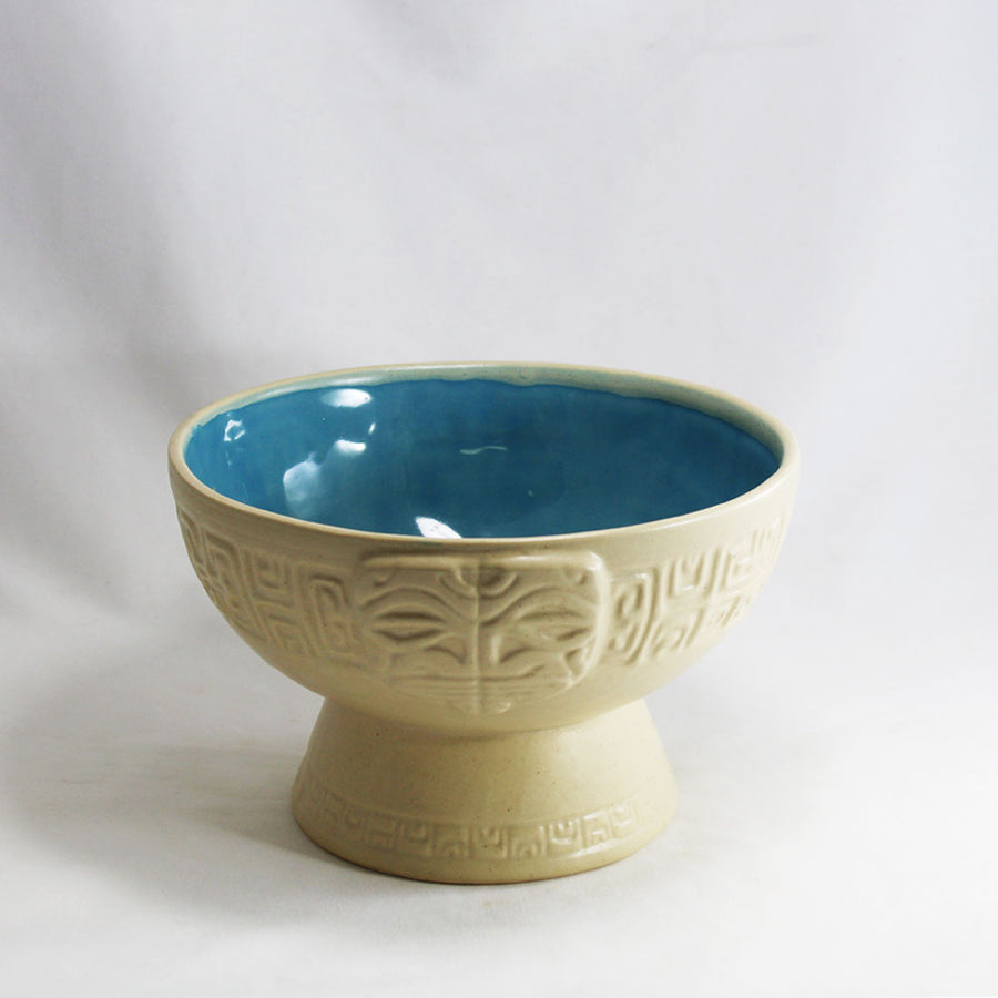 'Eka'eka Marquesan Bowl - Mocha Cream