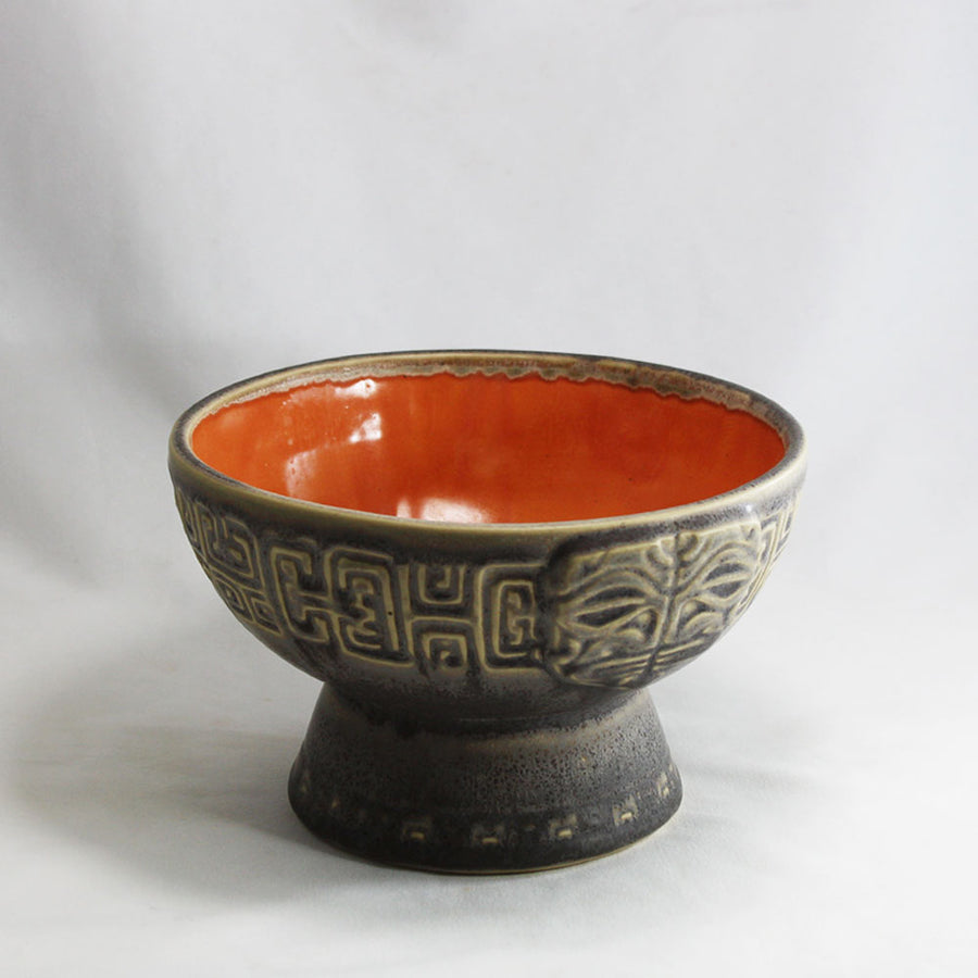 'Eka'eka Marquesan Bowl - Smoked Gray