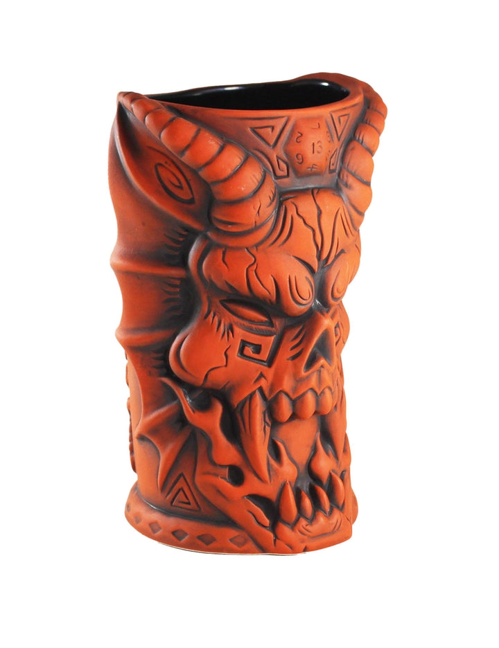 Stranger Things Hellfire Club Tiki Mug in Burnt Orange