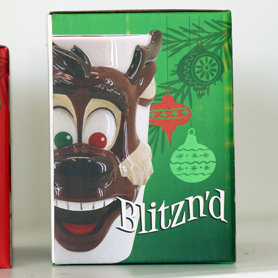 Blitzn'd Reindeer Mug