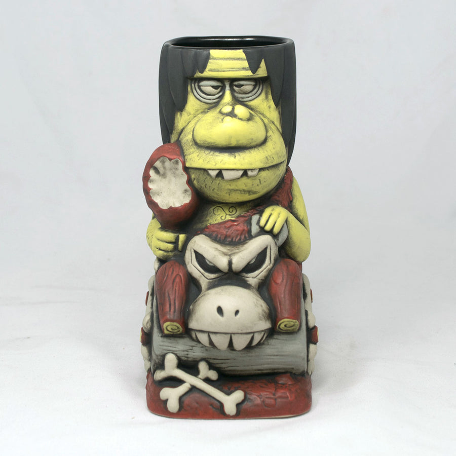 Cro-Mag Cruiser Tiki Mug by Derek Yaniger - Manufactured by Tiki Farm