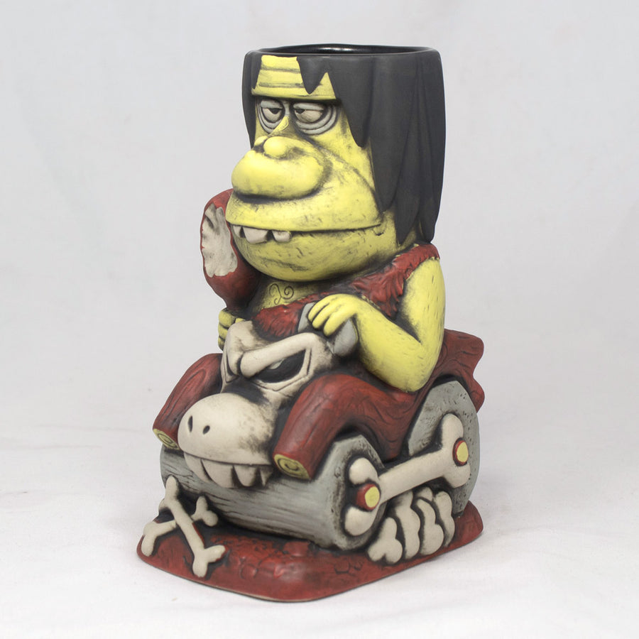 Cro-Mag Cruiser Tiki Mug by Derek Yaniger - Manufactured by Tiki Farm