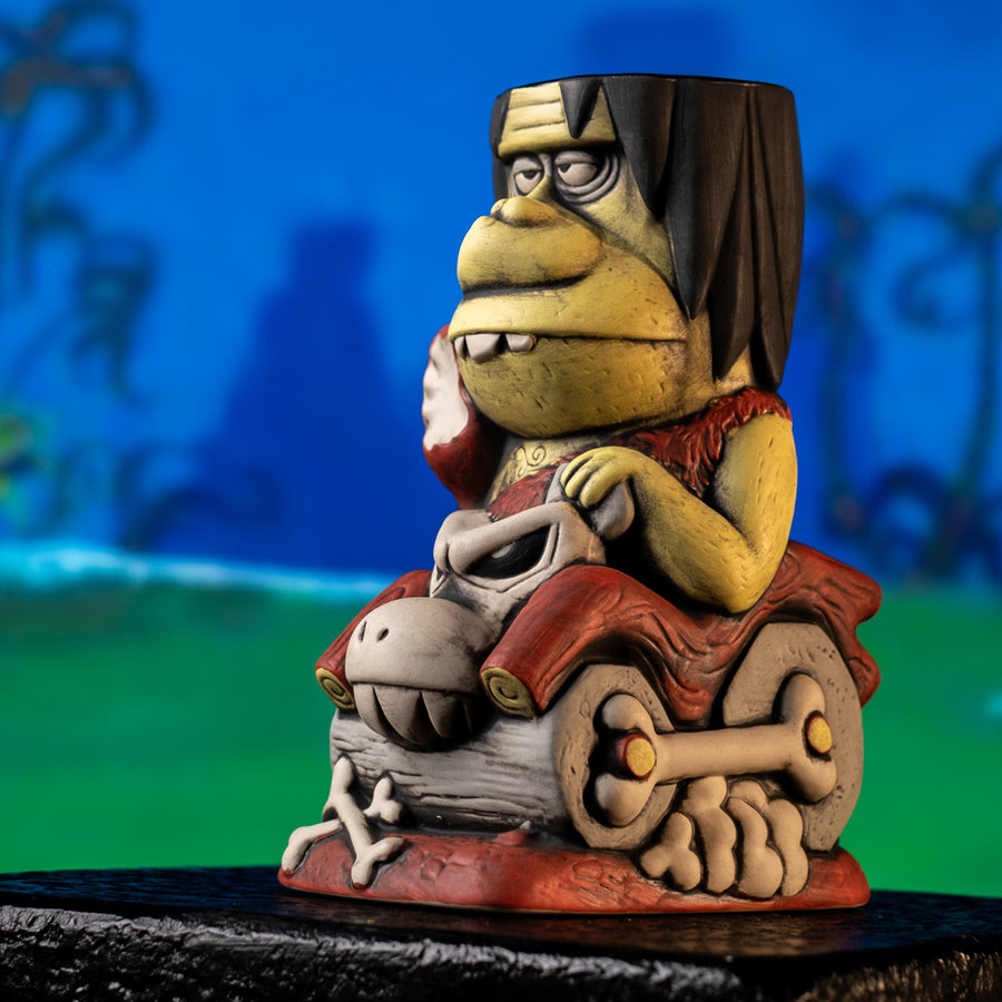 Cro-Mag Cruiser Tiki Mug by Derek Yaniger - Manufactured by Tiki Farm