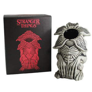 Stranger Things Demogorgon Tiki Mug in Boneyard Gray