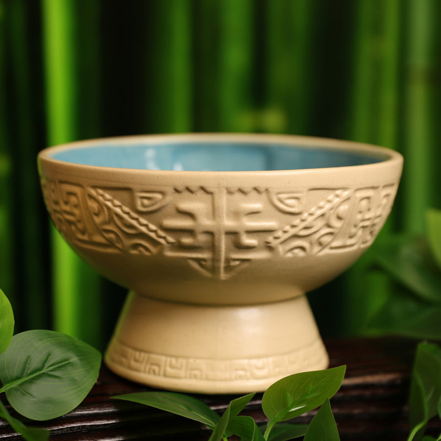'Eka'eka Marquesan Bowl - Mocha Cream