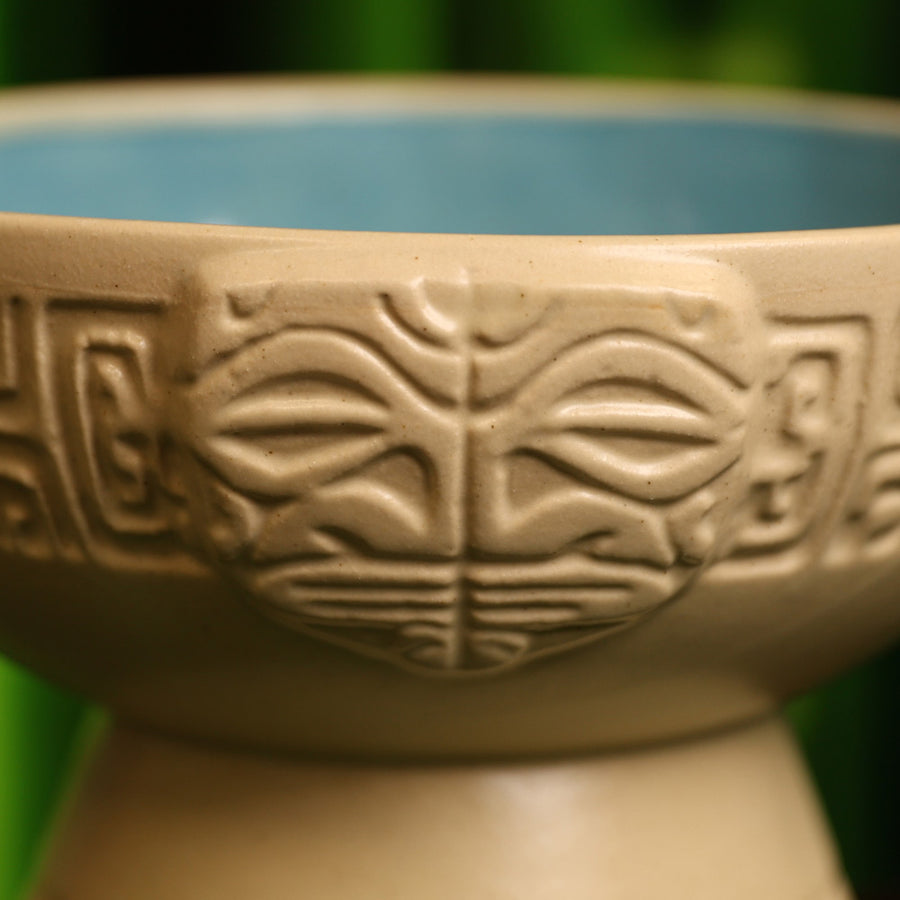 'Eka'eka Marquesan Bowl - Mocha Cream