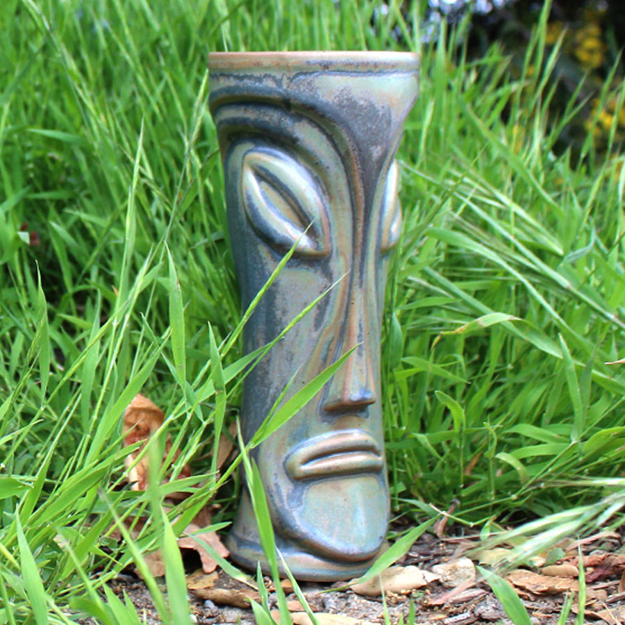 Moai Exotique Tiki Mug - Chromium Green