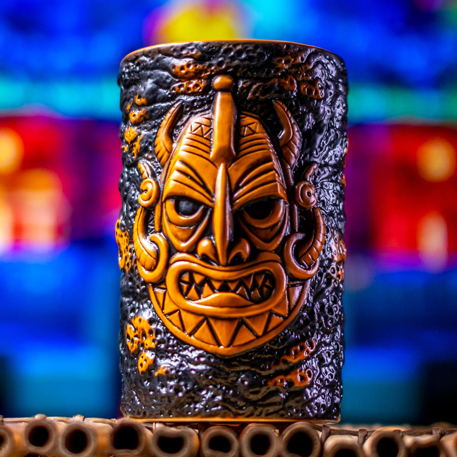 LuWoW Mask Tiki Mug