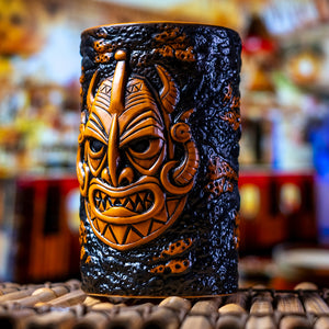 LuWoW Mask Tiki Mug