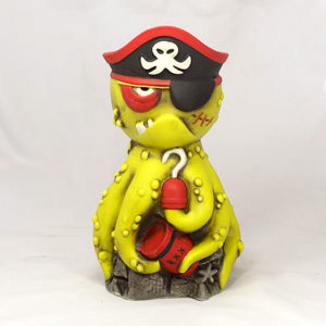 Octo-Pirate Tiki Mug by Derek Yaniger