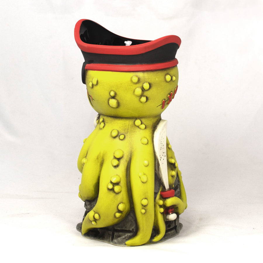 Octo-Pirate Tiki Mug by Derek Yaniger