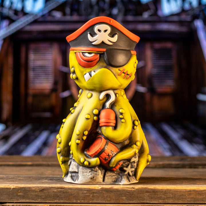 Octo-Pirate Tiki Mug by Derek Yaniger