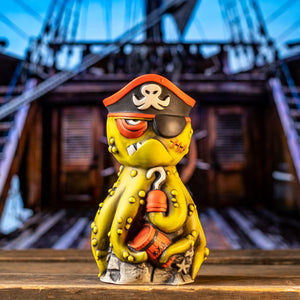 Octo-Pirate Tiki Mug by Derek Yaniger
