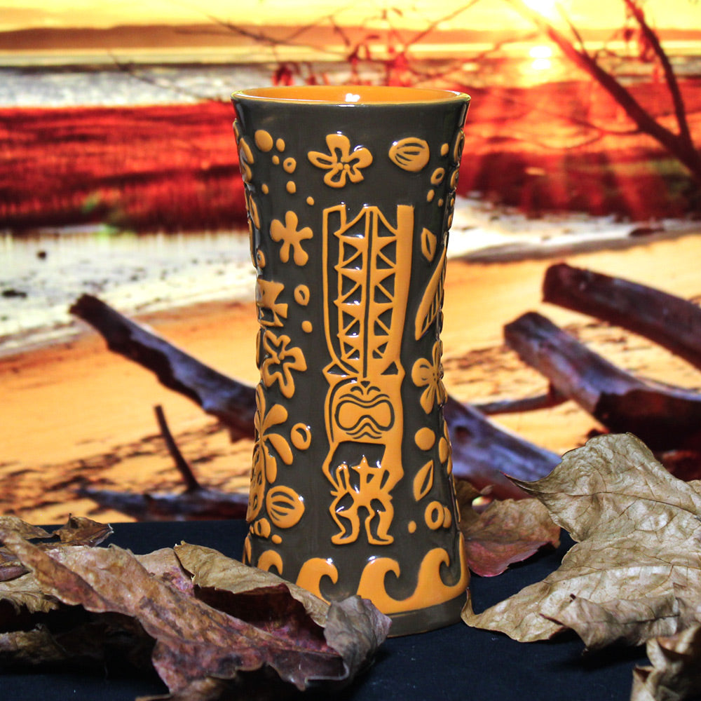 Eka'eka Marquesan Bowl - Smoked Gray – Tiki Farm