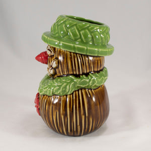 Coconut Snowman Tiki Mug