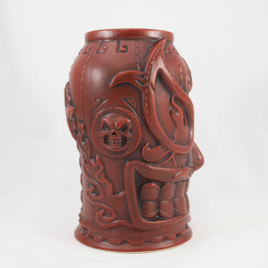 Estrella Fuego, Red Stain with Black Wash