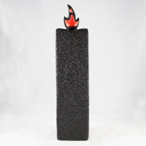 Power of Pele Decanter, Black with red/black flame topper, open edition