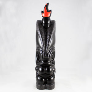 Power of Pele Decanter, Black with red/black flame topper, open edition