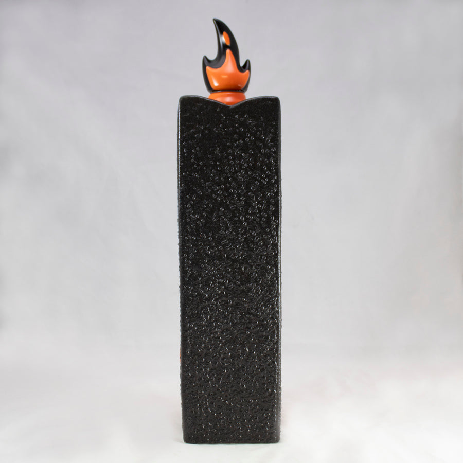 Power of Pele Decanter, Black and Orange