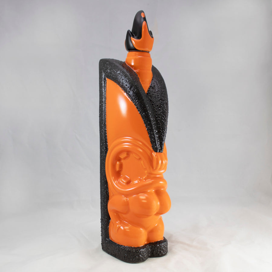 Power of Pele Decanter, Black and Orange