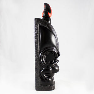 Power of Pele Decanter, Black with red/black flame topper, open edition