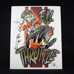 Full Throttle Print