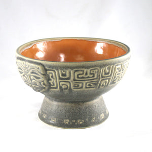 'Eka'eka Marquesan Bowl - Smoked Gray