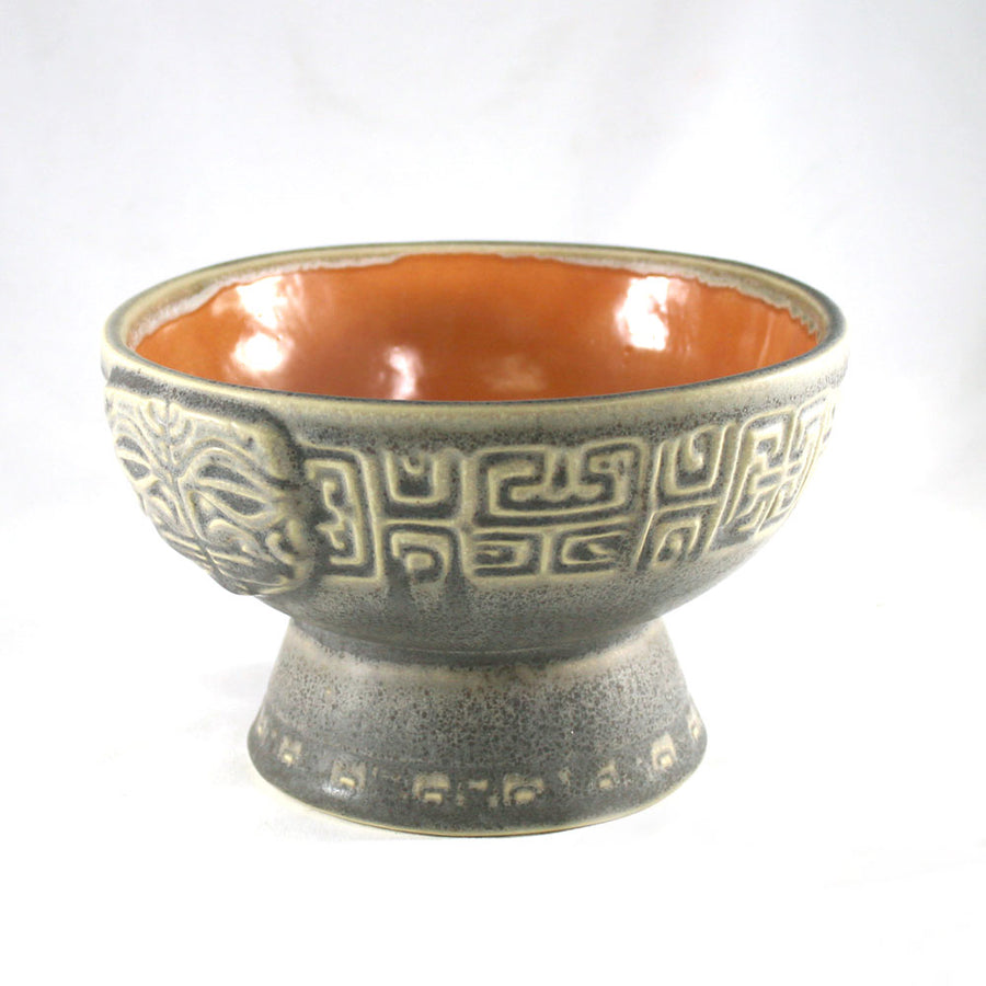 'Eka'eka Marquesan Bowl - Smoked Gray